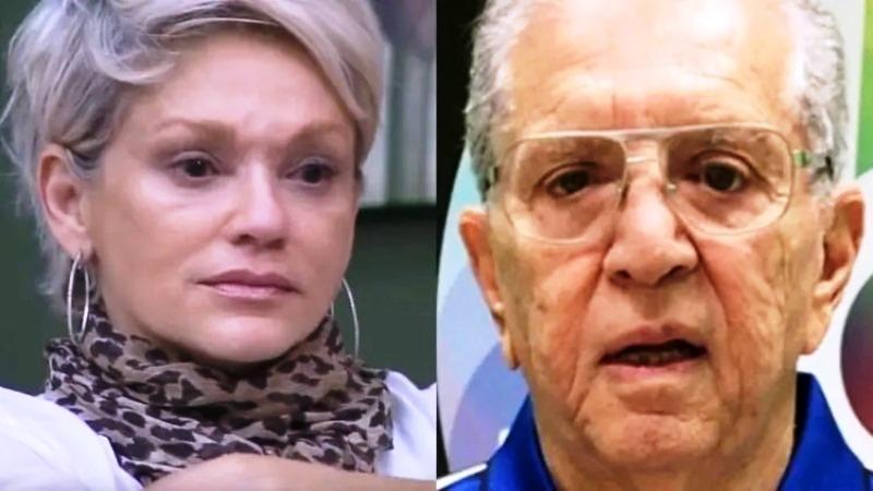 Carlos Alberto cai de joelhos e desaba após demissão ser anunciada no SBT