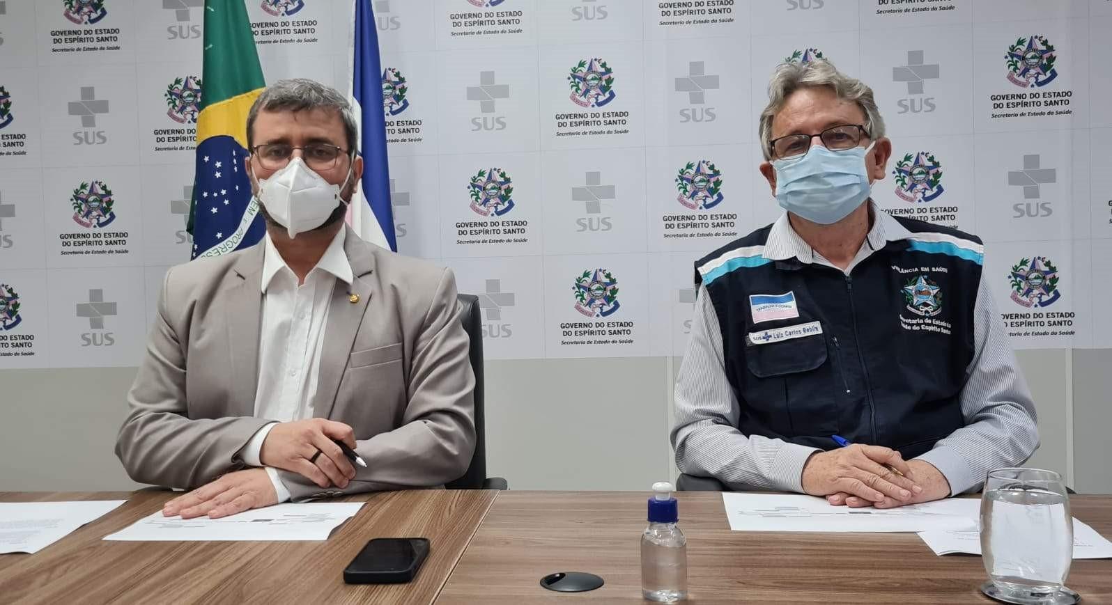 Casos de Covid-19 dobraram em 24 horas no Espírito Santo, diz secretário de Saúde