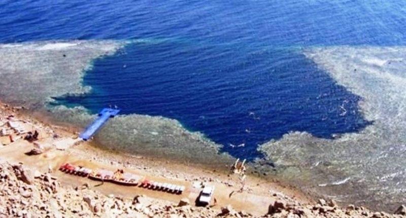‘Amaldiçoado’ Buraco Azul no Mar Vermelho já matou centenas de pessoas