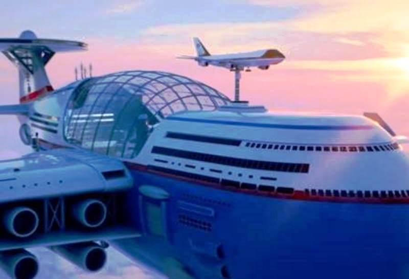 Sky Cruise: Hotel voador que pode ficar anos sem pousar