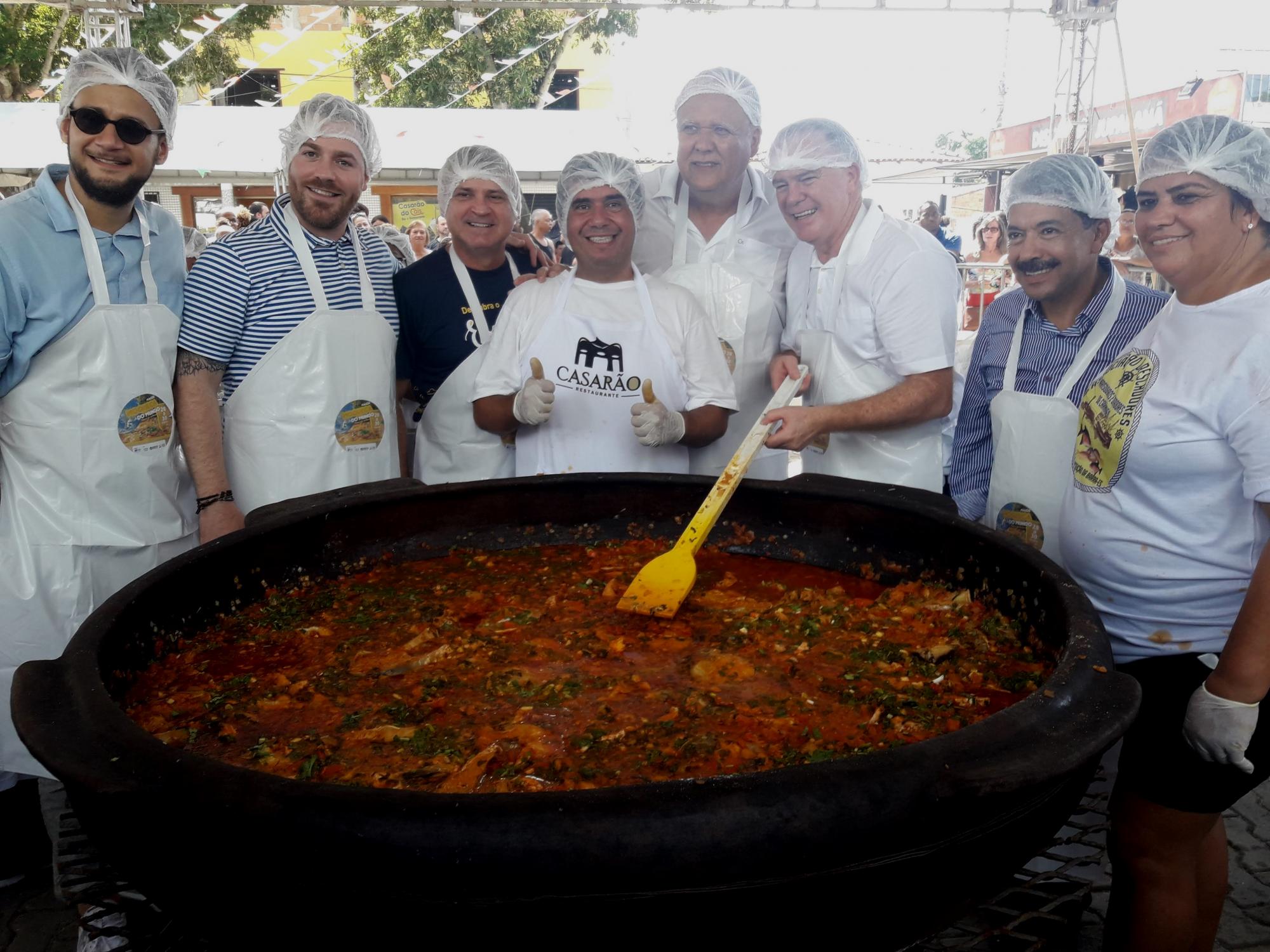 Conceição da Barra á eetá preparada Maior Moqueca do Mundo, neste sábado (2)