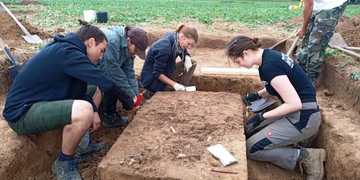 Arqueólogos encontram túmulo de 4,5 anos a.C. com anel de ouro, na Alemanha