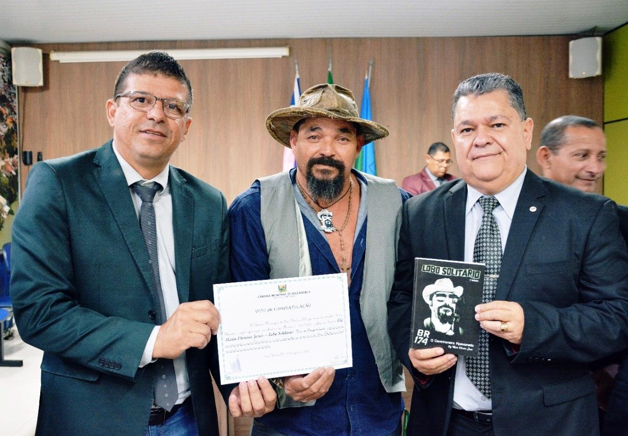 Câmara de Vereadores homenageia Lobo Solidário por divulgar São Mateus nas estradas