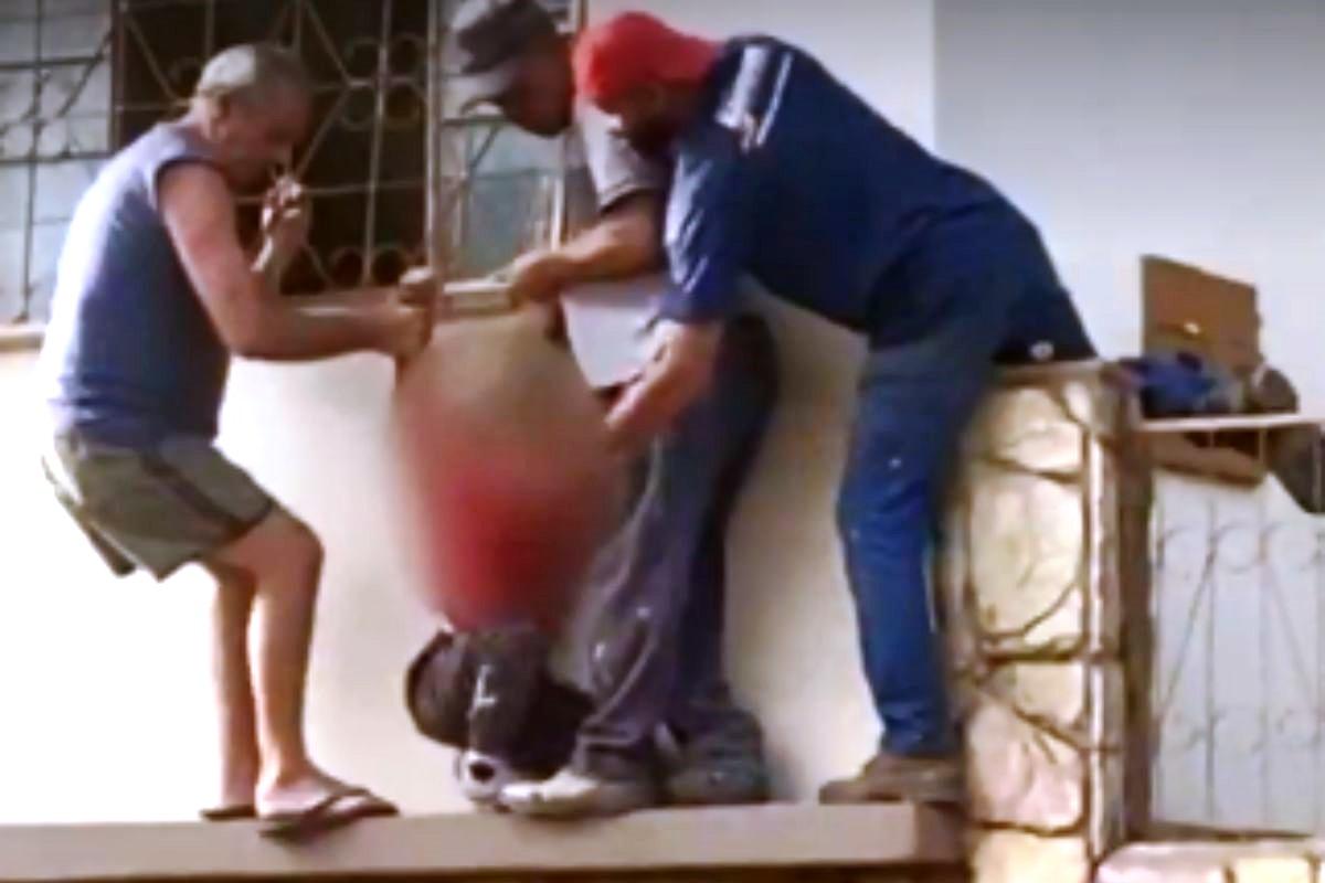 Vizinhos salvam menino de casa em chamas em Itabirito, MG