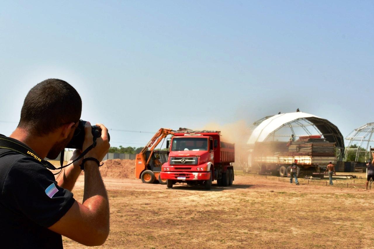Prefeitura de São Mateus, ES, prepara uma mega estrutura para um mega evento na Festa da Cidade