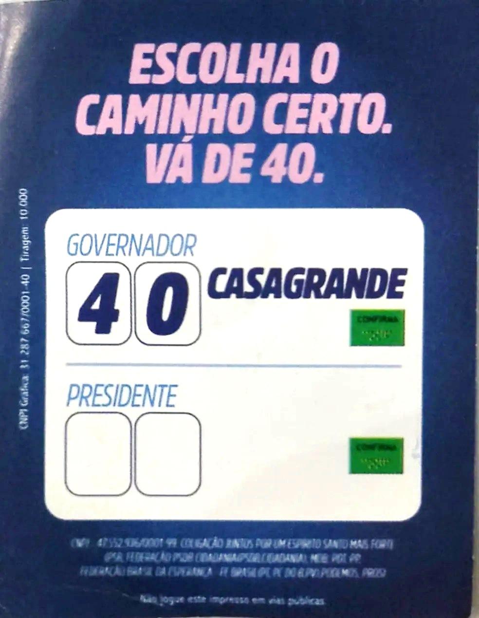 Voto ‘CasaNaro’ afasta Casagrande de Lula, em estado que deu vitória a Bolsonaro