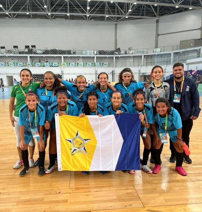 Futsal feminino de Conceição da Barra vence o Tocantins e disputa quarta de final do JEB’s neste sábado (5), no Rio