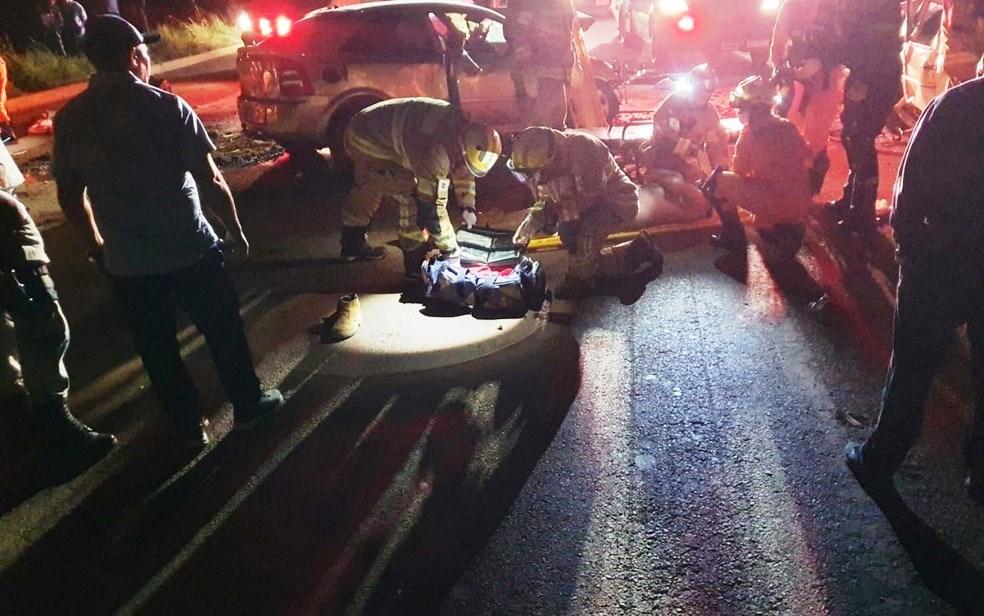 Grave acidente na BR-251 deixa 3 mortos e 5 feridos 