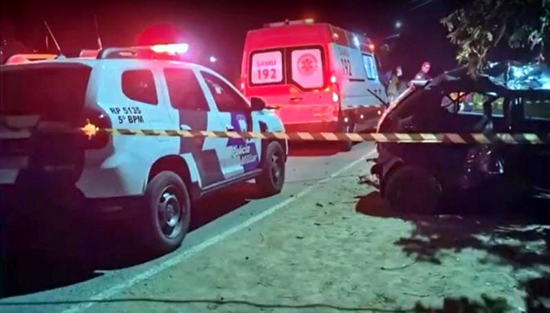 Grave acidente deixa 2 mortos e 2 feridos no Norte do ES