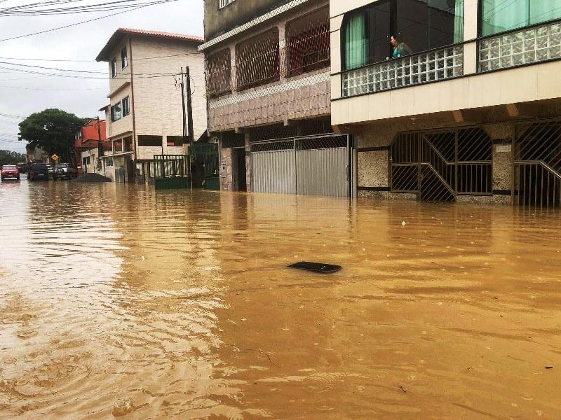 Veja os impactos das chuvas no Espírito Santo