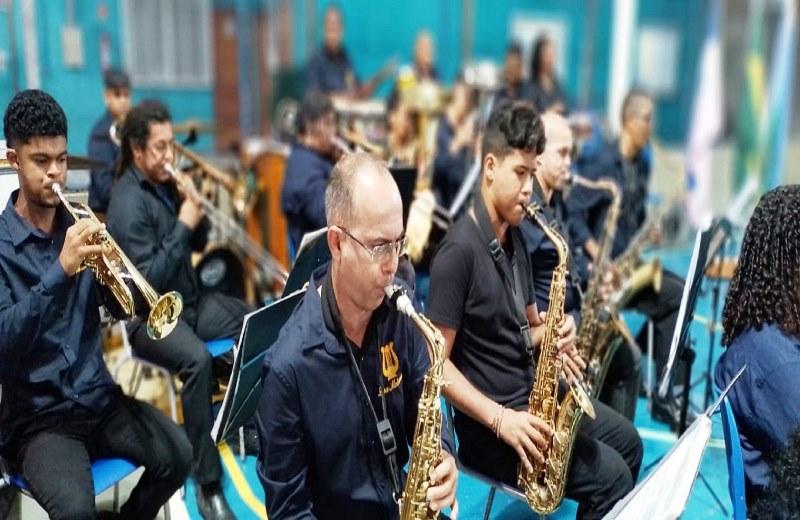 Lira Mateense em circulação cultural na rede municipal de Educação