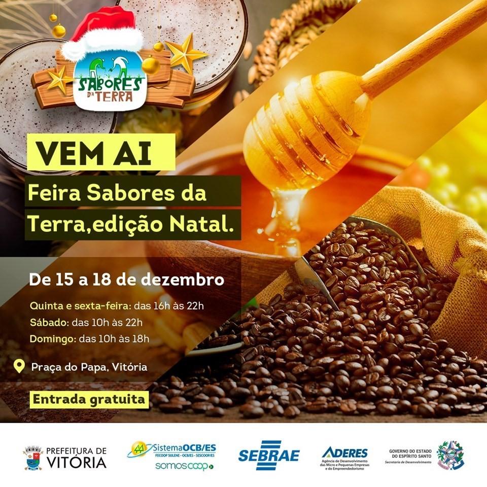 Feira reúne sabores do Espírito Santo na Praça do Papa, em Vitória