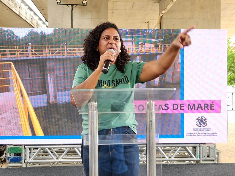 Governador Renato Casagrande inaugura obras de macrodrenagem em Cariacica, ES