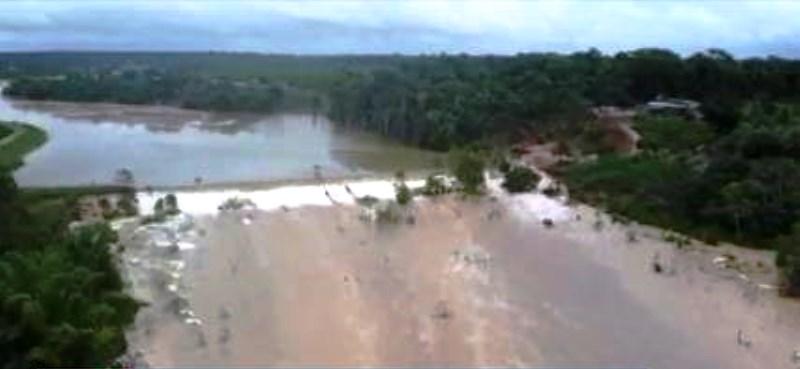 Três barragens se rompem em Jaguaré, no Norte do ES, e Prefeitura decreta estado de emergência