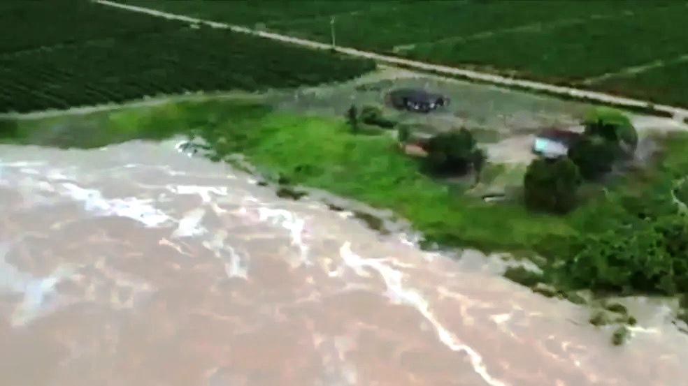 Três barragens se rompem em Jaguaré, no Norte do ES, e Prefeitura decreta estado de emergência