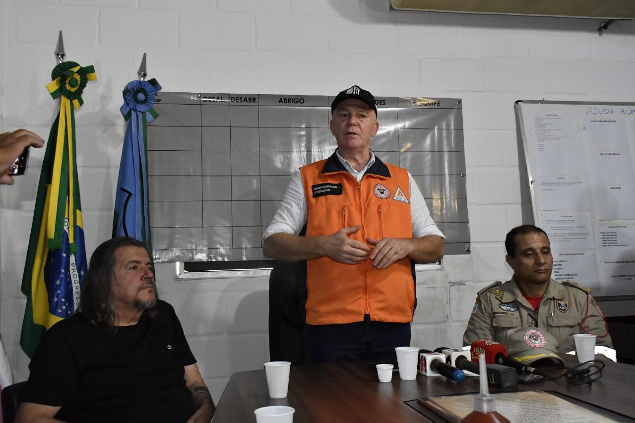 Em visita São Mateus, ES, Casagrande se reúne com o prefeito Daniel e o Comitê de Crise e garante recursos para a reconstrução do município