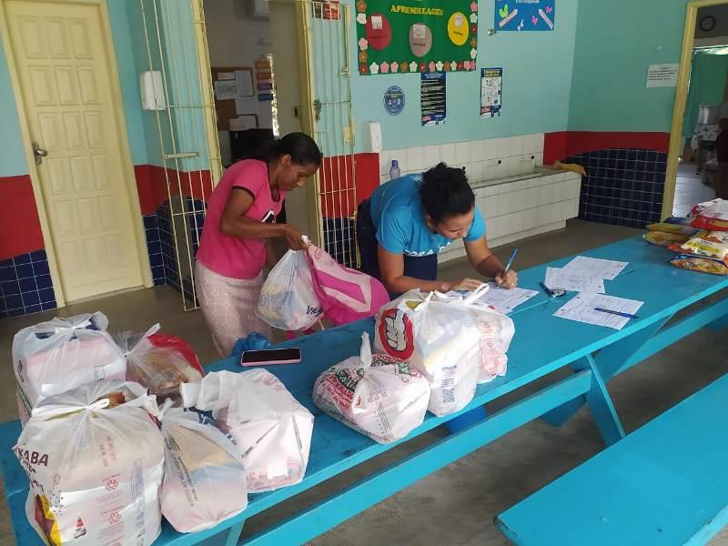 Ações da Educação beneficia famílias de estudantes afetados pela crise causada pelas chuvas em São Mateus