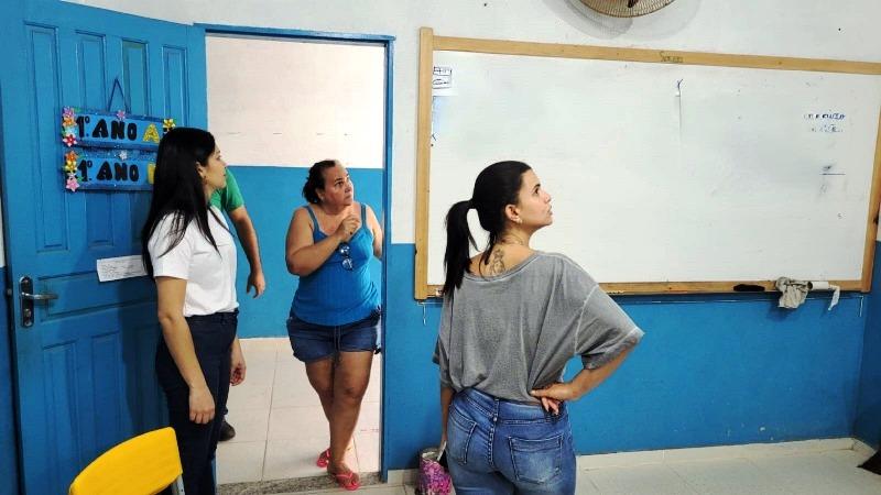 Educação faz levantamento de prédios prejudicados pelas chuvas em São Mateus, ES