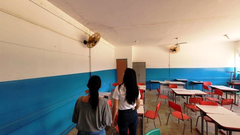 Educação faz levantamento de prédios prejudicados pelas chuvas em São Mateus, ES