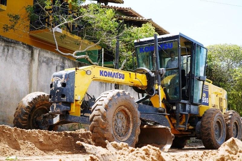 Prefeitura São Mateus, ES, atua com sistema de força-tarefa até que todas as vias em Guriri, estejam transitáveis