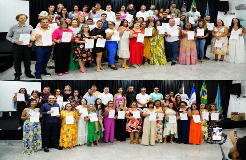 Pela primeira vez na história de São Mateus, ES, diretores escolares são empossados por gestão democrática