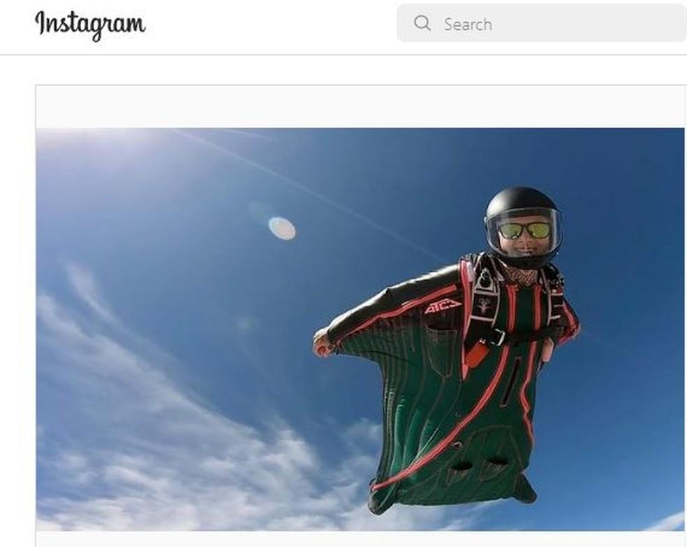 Paraquedista dos EUA morre ao pular de wingsuit de rampa em Castelo, ES