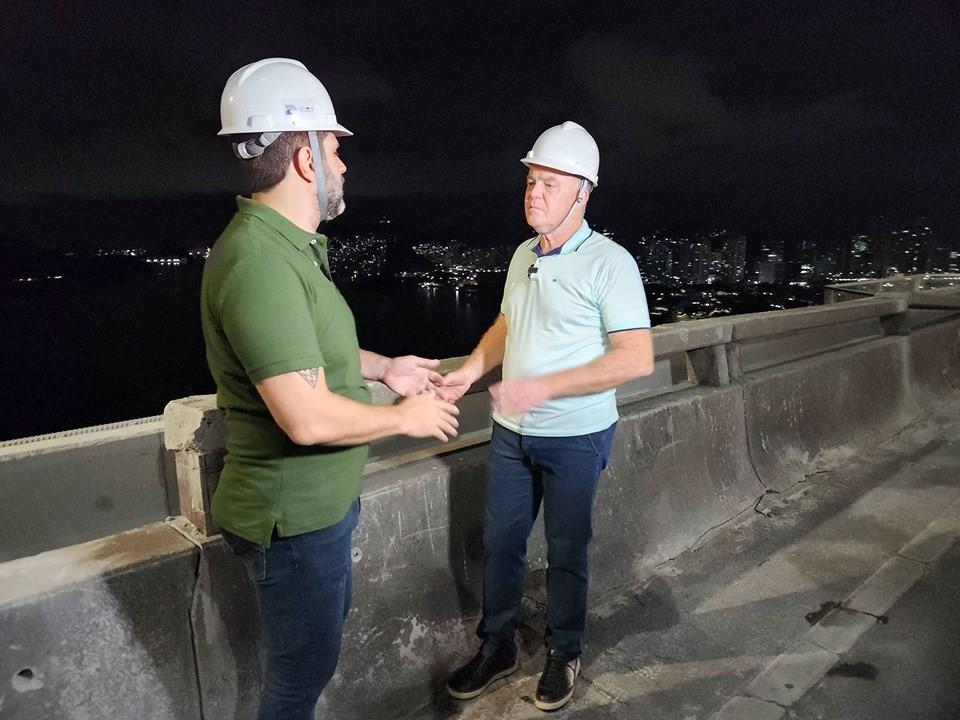 Governo do Espírito Santo inicia última etapa das obras de ampliação da Terceira Ponte