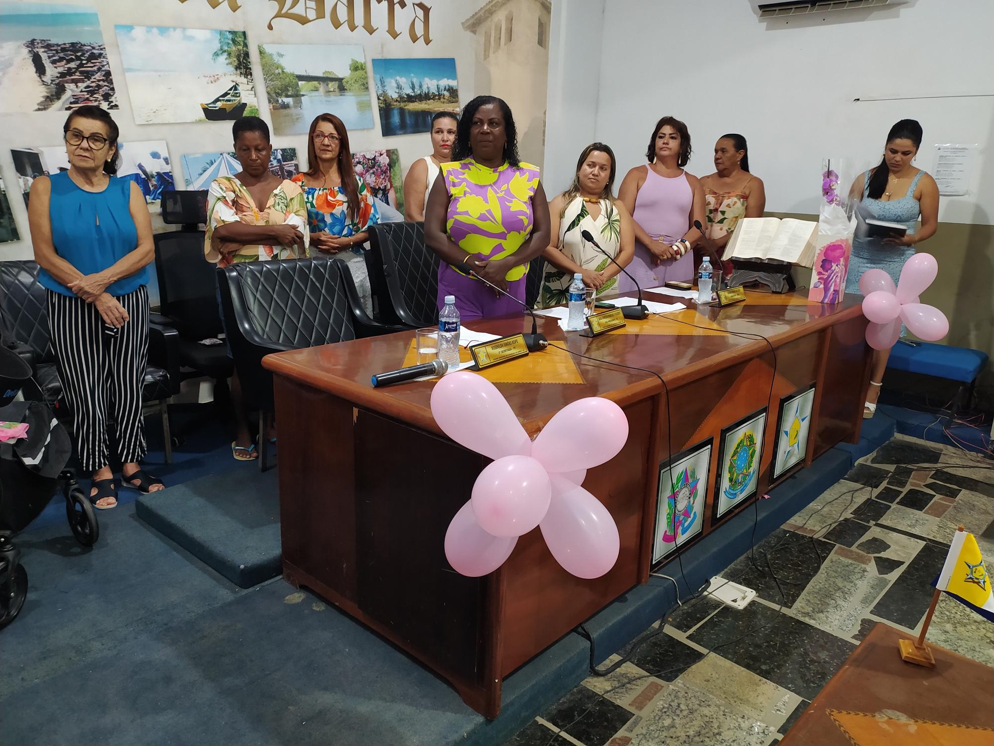 Mulheres são homenageadas pela Câmara de Vereadores de Conceição da Barra, ES