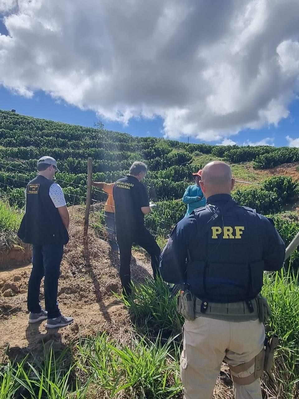 PRF fiscaliza mais de 15 fazendas por trabalho análogo à escravidão, no ES