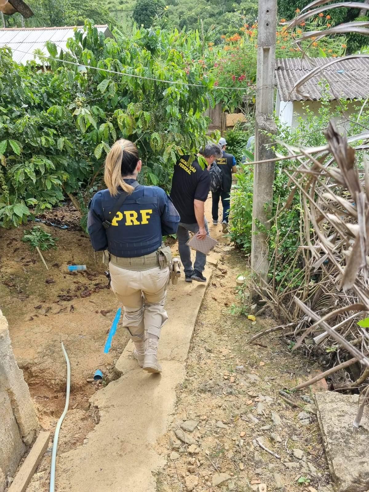 PRF fiscaliza mais de 15 fazendas por trabalho análogo à escravidão, no ES