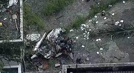 Queda de helicóptero deixa quatro pessoas mortas em São Paulo