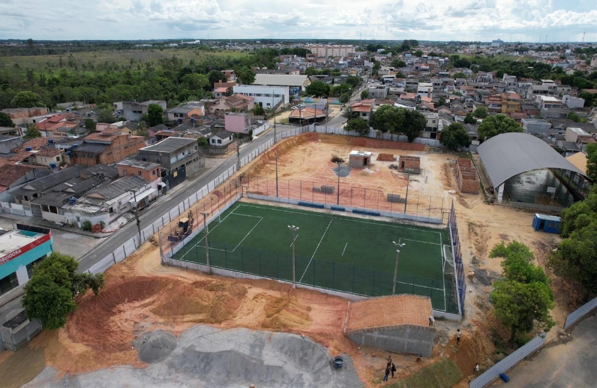 Praça da Cohab, em São Mateus (ES) terá quadras de esportes, pista de pump truck, academia popular, pista de caminhada e acessibilidade