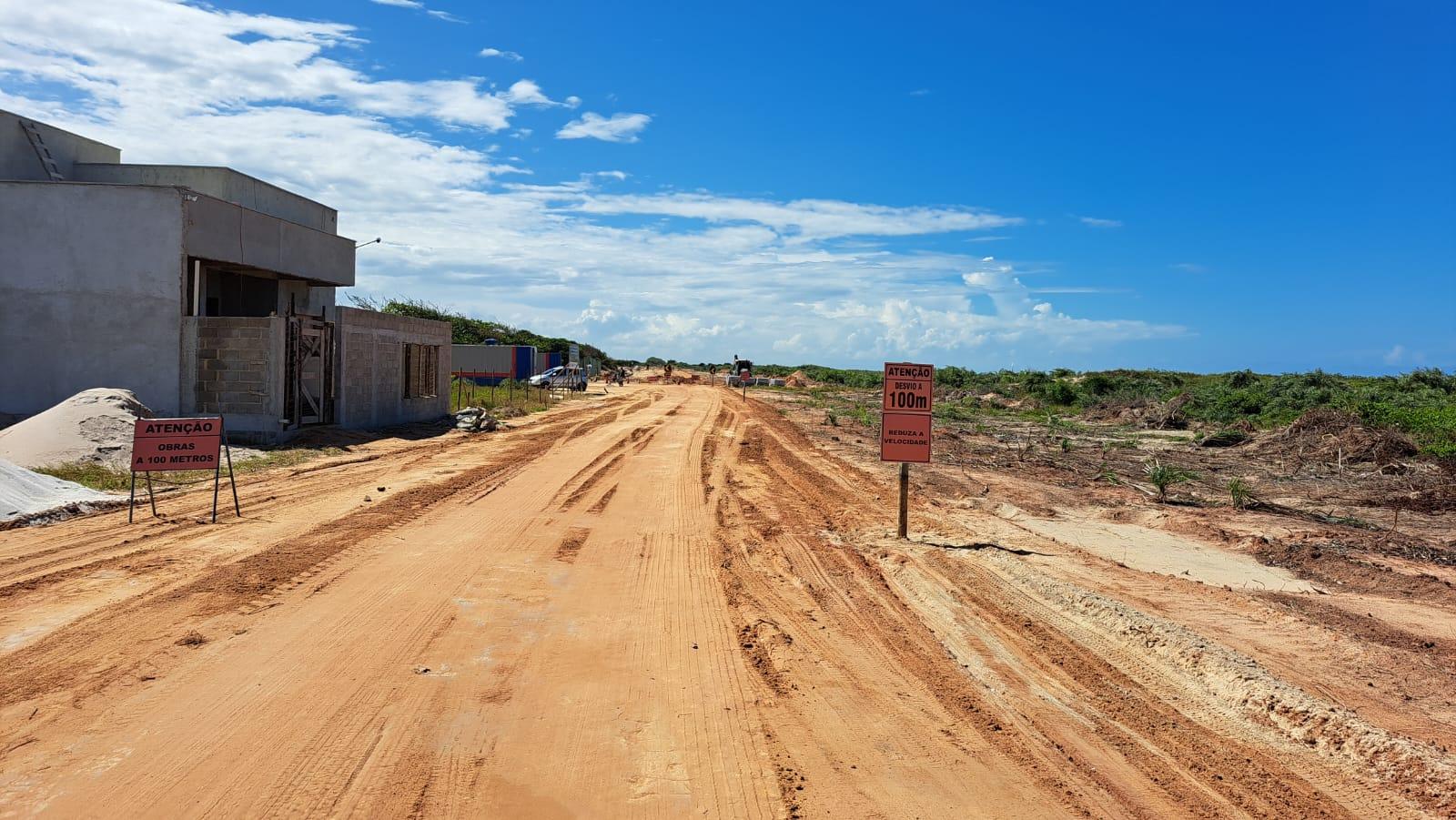 Prefeitura de São Mateus, ES, inicia obras de urbanização da orla norte de Guriri no trecho depois do Tamar