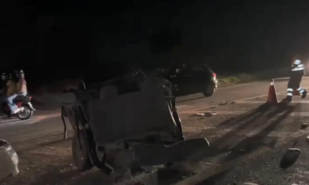Acidente deixa morto e feridos na BR-101, em Linhares, ES