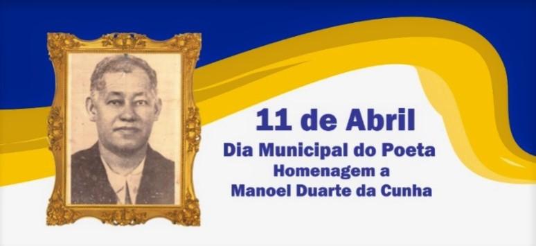 Conceição da Barra comemora o “Dia Municipal do Poeta” nesta terça-feira (11)
