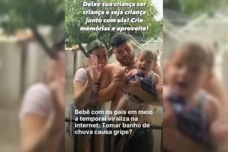 Afinal, tomar banho de chuva causa gripe ou resfriado?
