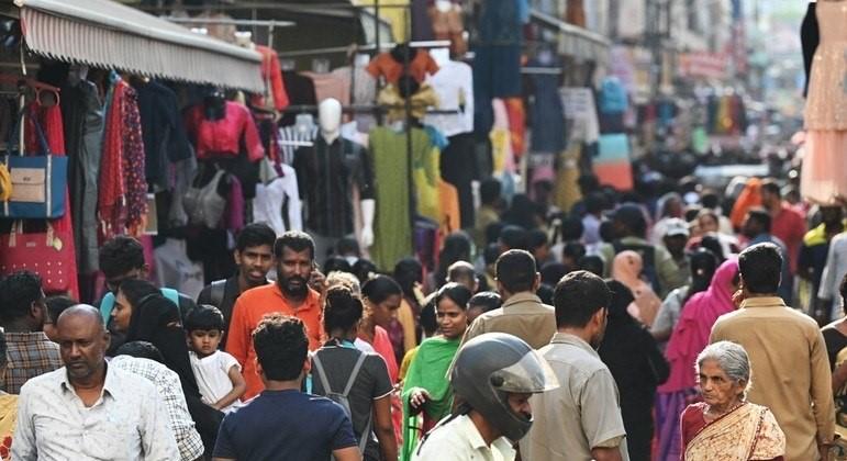 Índia passará China e será o país mais populoso do mundo nos próximos meses