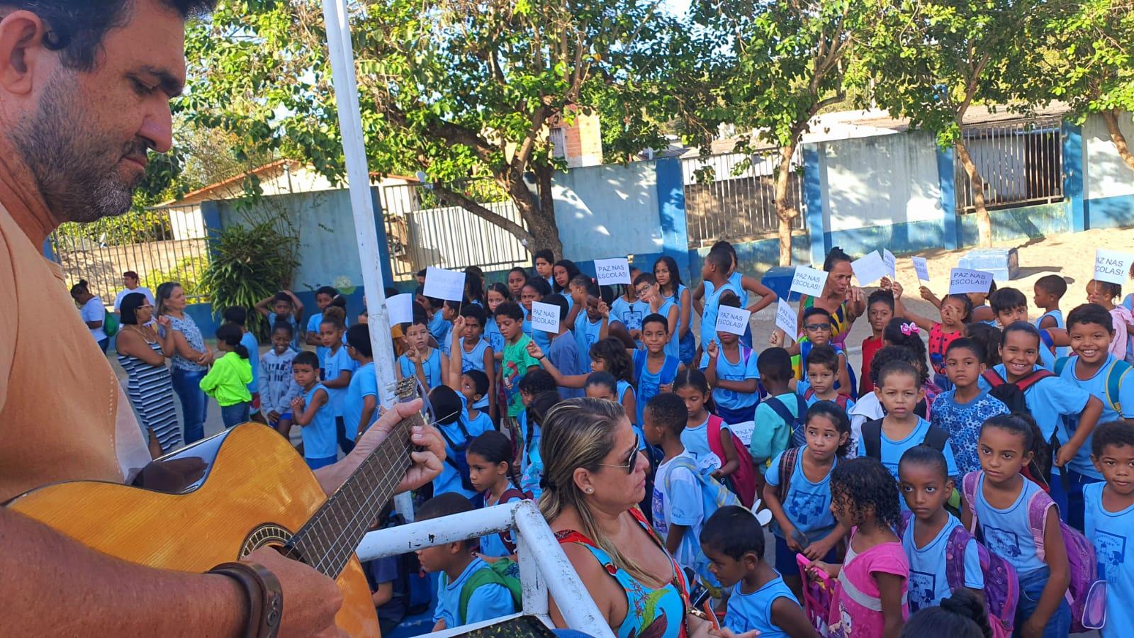 Rede Municipal de Educação de São Mateus mobiliza “Dia D” por uma cultura de paz