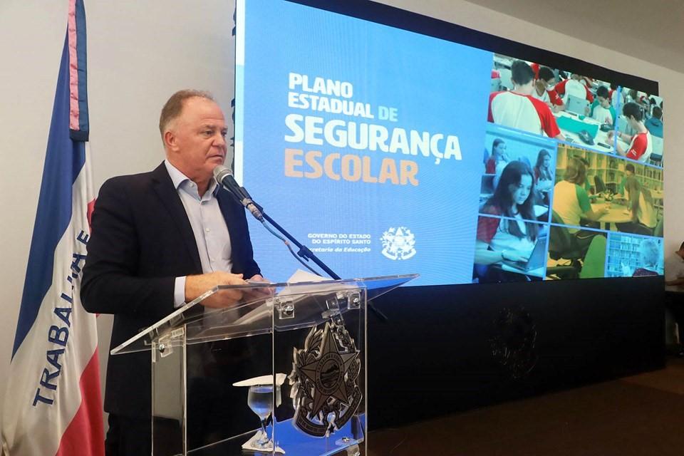 Governo do Espírito Santo lança Plano Estadual de Segurança Escolar