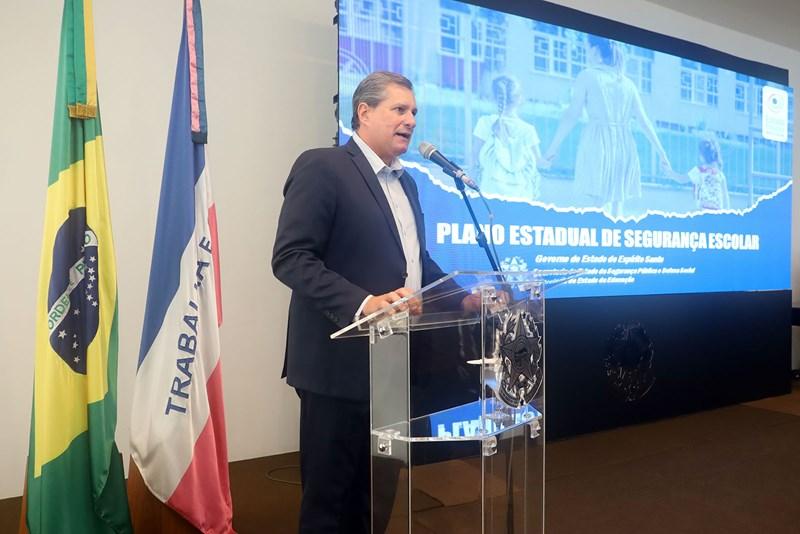 Governo do Espírito Santo lança Plano Estadual de Segurança Escolar