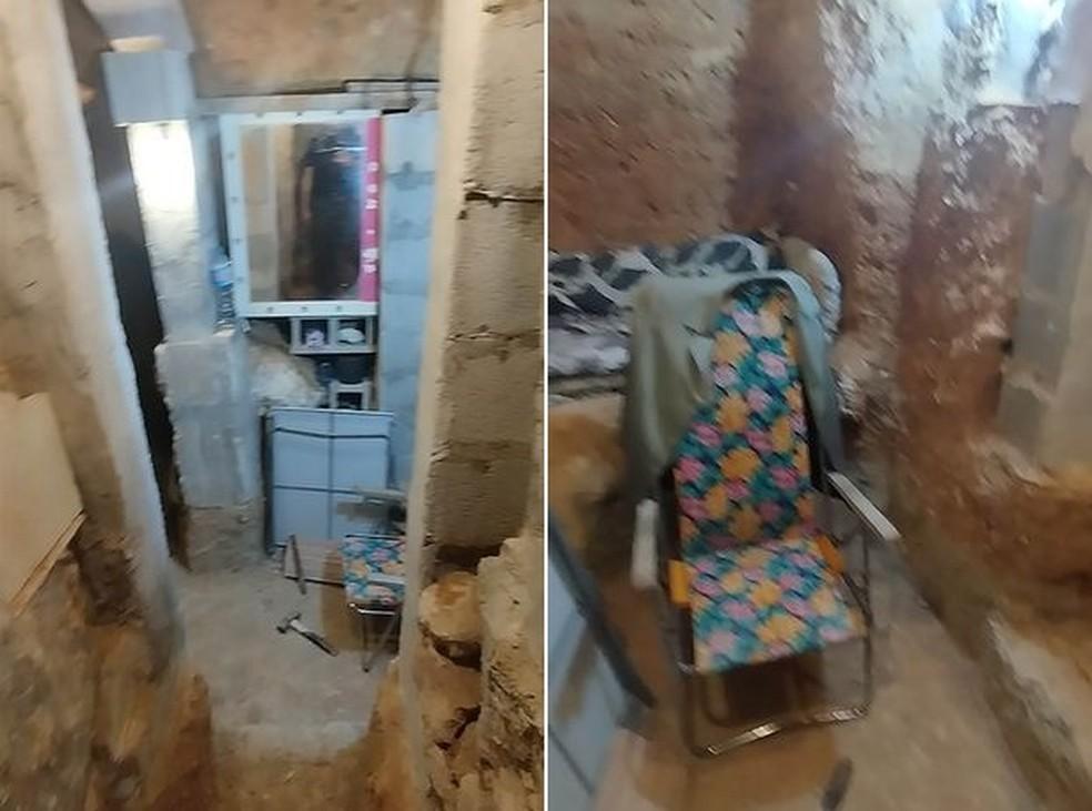 Jovem constrói casa subterrânea, que começou a cavar aos 14, após briga com os pais