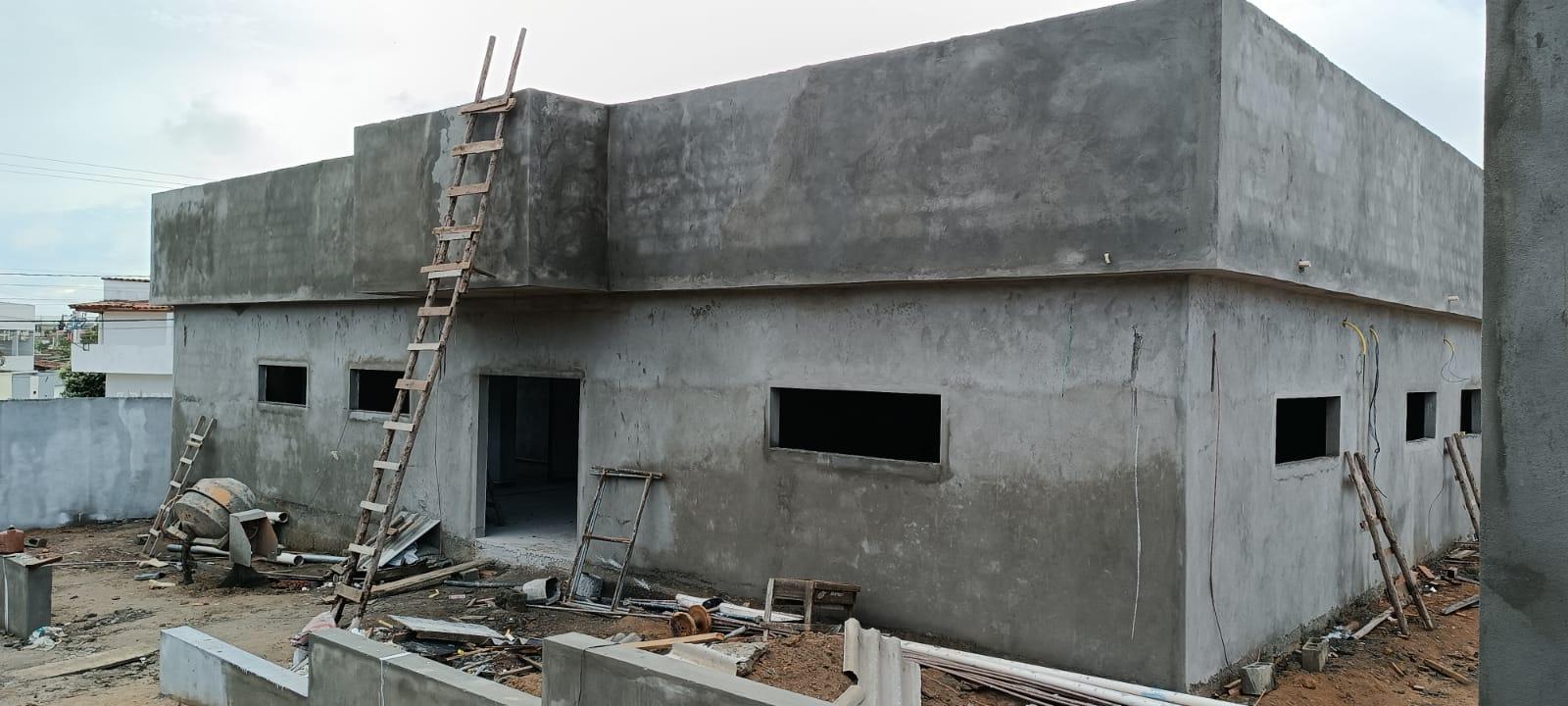 Com 50% de execução, obra do novo Creas avança em Pedro Canário, ES