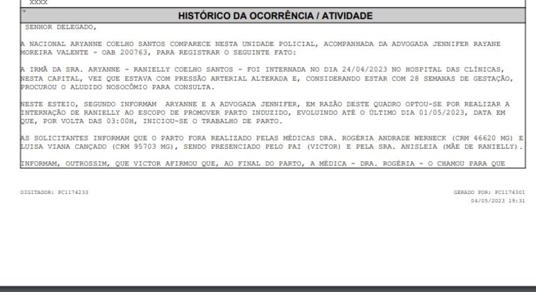 Bebê teve cabeça arrancada durante parto em hospital de MG