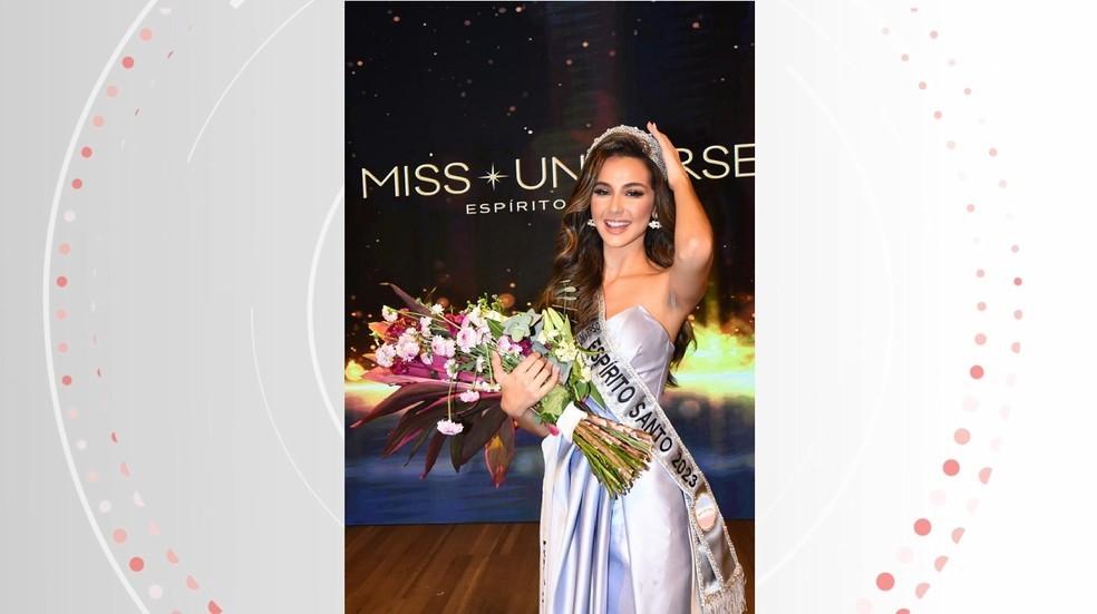 Vencedora do Miss Universo Espírito Santo é jovem de Vitória de 19 anos