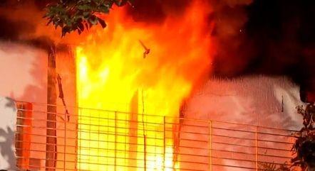 Homem coloca fogo na própria casa após aumento de aluguel