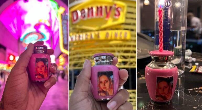Jovem leva cinzas da irmã morta para fazer turismo e jogar em Las Vegas