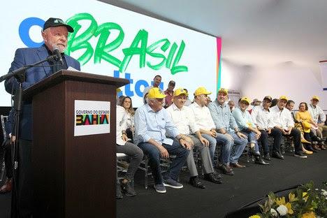 Na Bahia, Lula reforça apoio ao agro e ao crescimento sustentável