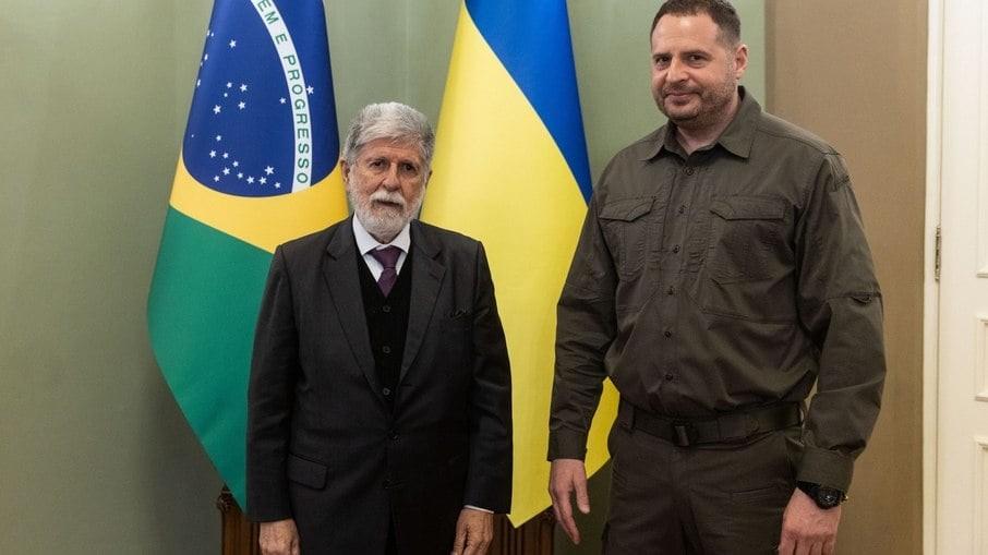 Ucrânia quer o Brasil em cúpula para discutir fim da guerra