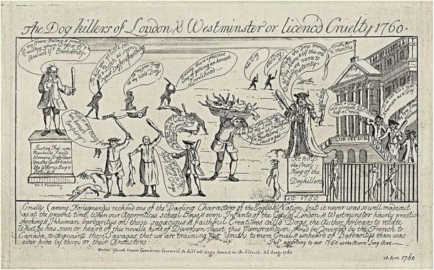 O extermínio de cães de Londres que dividiu os habitantes em 1760