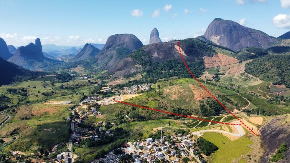 ES terá maior circuito de tirolesas da América Latina, com 3 km de extensão e velocidade de até 120 km/h